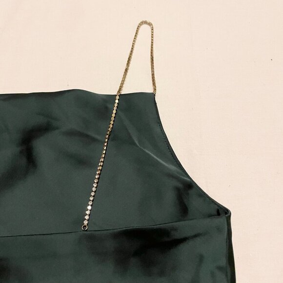 House of Harlow 1960 Top Jewel Strap Silky Tank Top Size Small - Picture 11 of 15